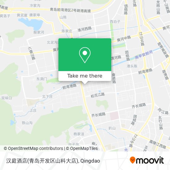 汉庭酒店(青岛开发区山科大店) map
