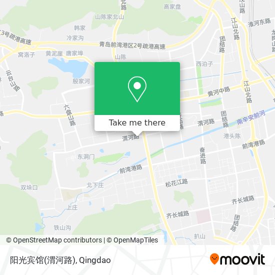 阳光宾馆(渭河路) map