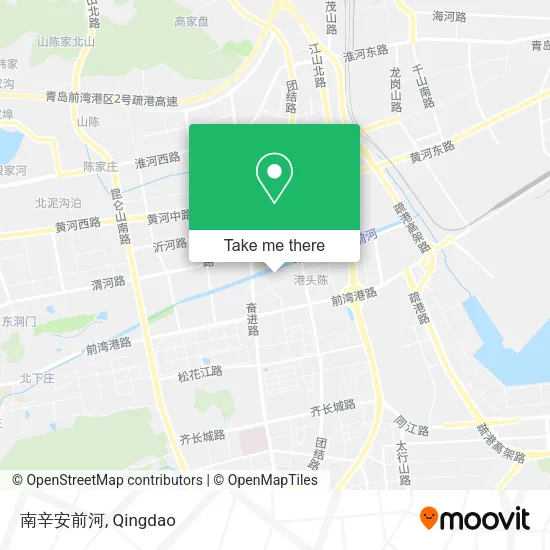 南辛安前河 map
