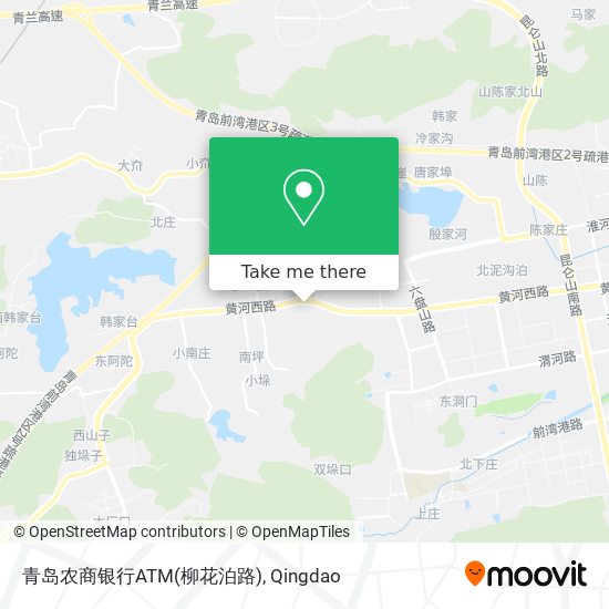 青岛农商银行ATM(柳花泊路) map