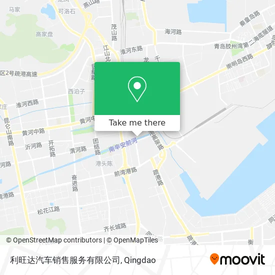 利旺达汽车销售服务有限公司 map