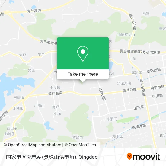 国家电网充电站(灵珠山供电所) map