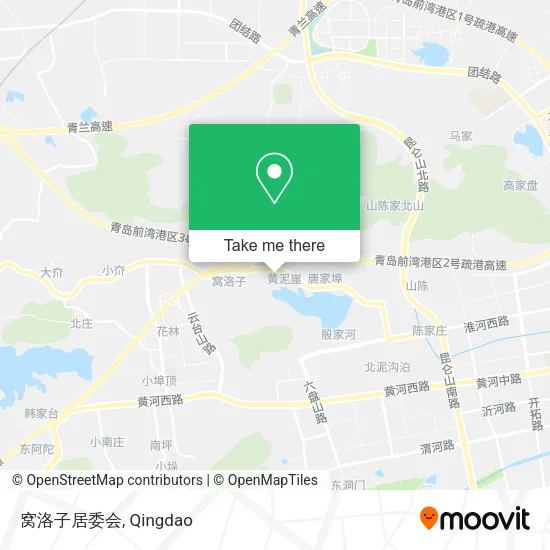 窝洛子居委会 map