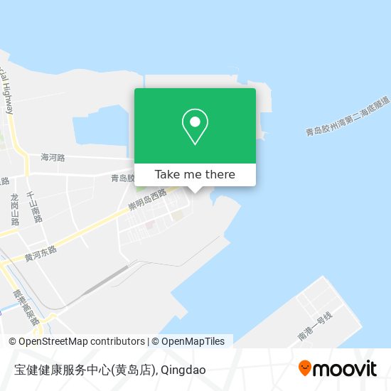 宝健健康服务中心(黄岛店) map