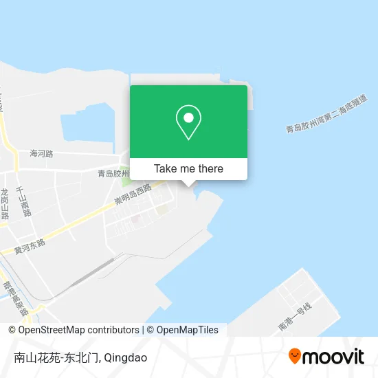 南山花苑-东北门 map