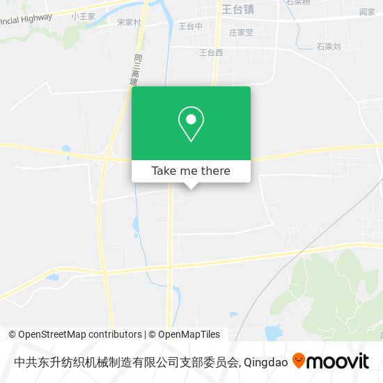中共东升纺织机械制造有限公司支部委员会 map