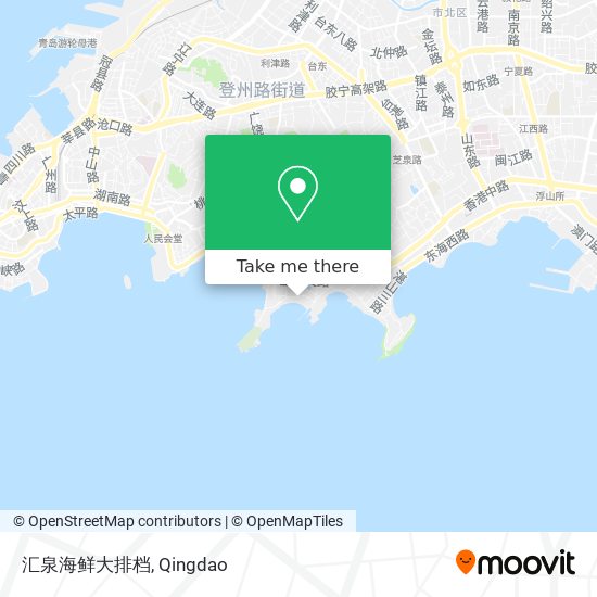 汇泉海鲜大排档 map