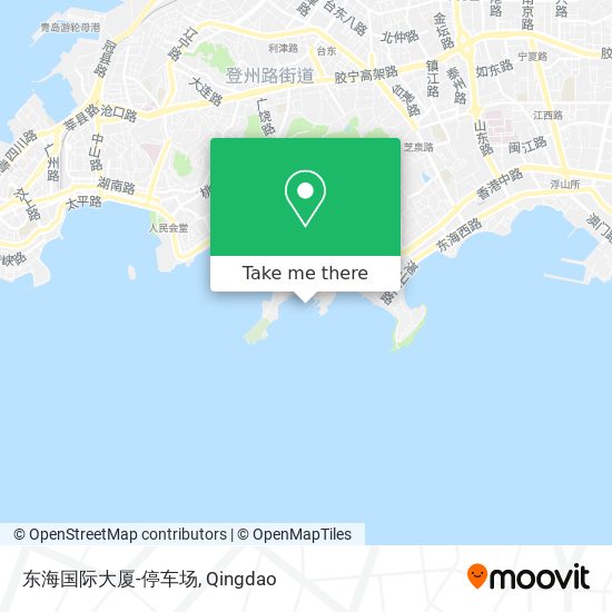 东海国际大厦-停车场 map