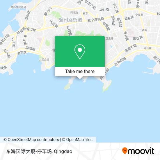 东海国际大厦-停车场 map