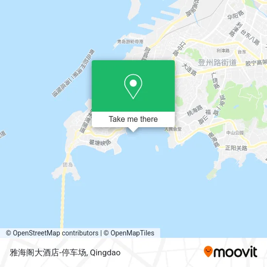 雅海阁大酒店-停车场 map