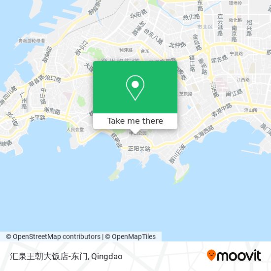 汇泉王朝大饭店-东门 map