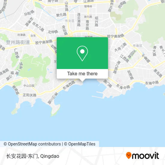 长安花园-东门 map