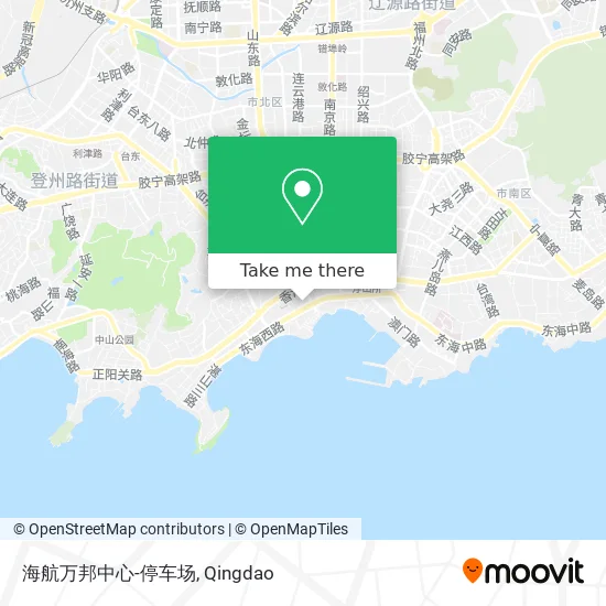 海航万邦中心-停车场 map