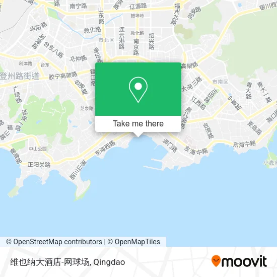 维也纳大酒店-网球场 map