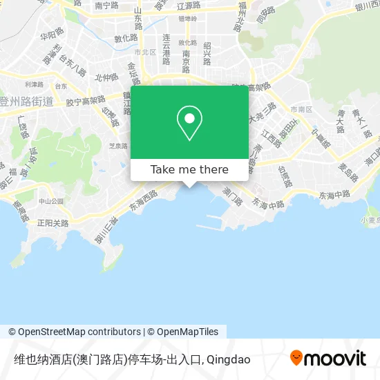 维也纳酒店(澳门路店)停车场-出入口 map