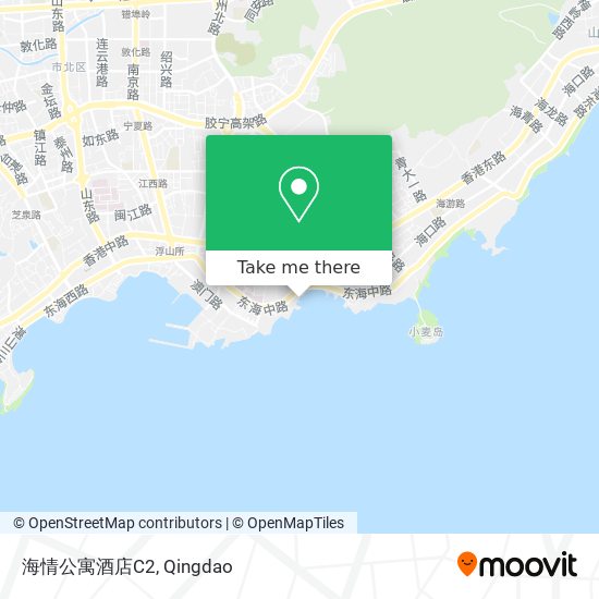 海情公寓酒店C2 map