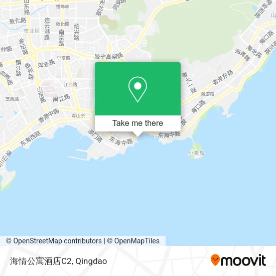 海情公寓酒店C2 map