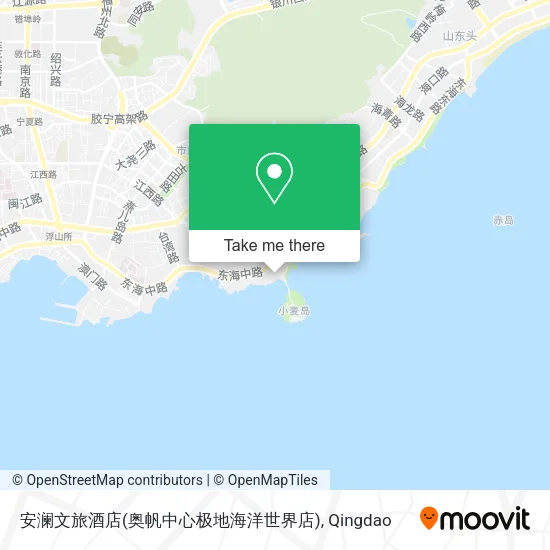 安澜文旅酒店(奥帆中心极地海洋世界店) map