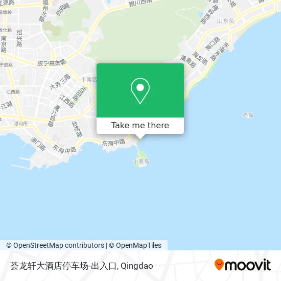 荟龙轩大酒店停车场-出入口 map