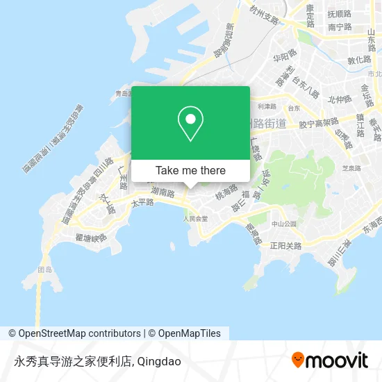 永秀真导游之家便利店 map