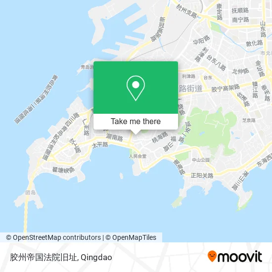 胶州帝国法院旧址 map