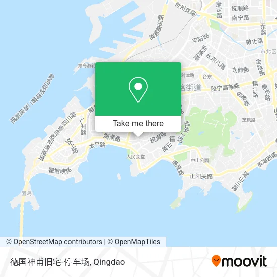 德国神甫旧宅-停车场 map