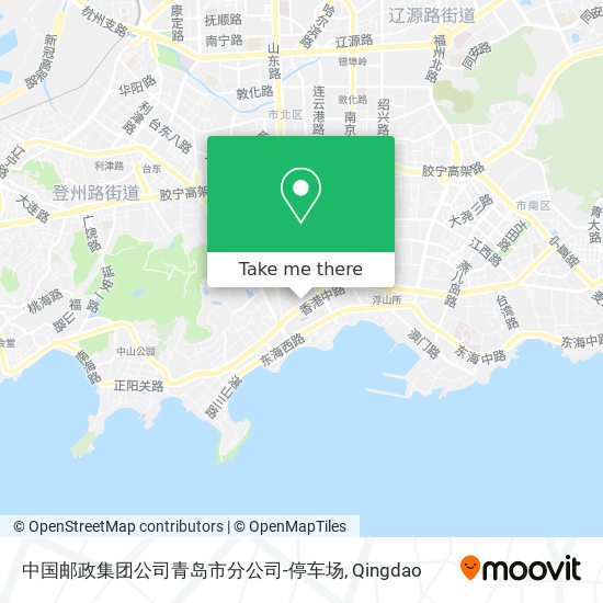 中国邮政集团公司青岛市分公司-停车场 map