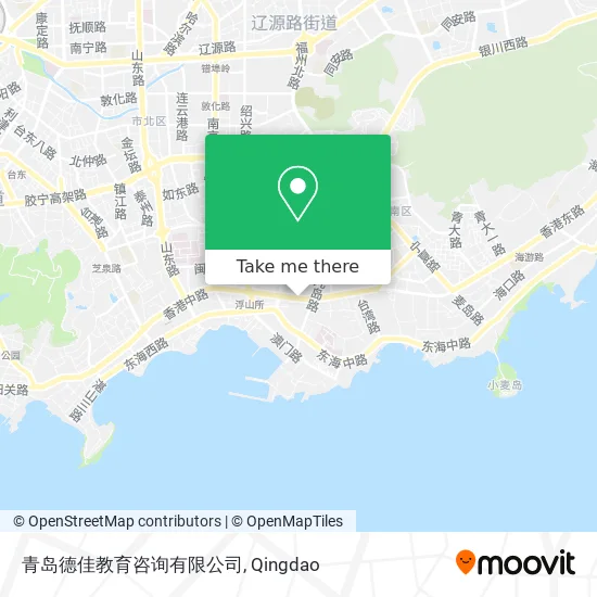 青岛德佳教育咨询有限公司 map
