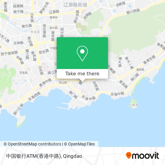 中国银行ATM(香港中路) map