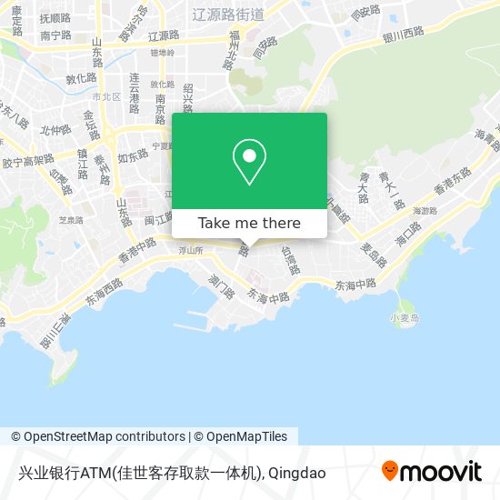 兴业银行ATM(佳世客存取款一体机) map