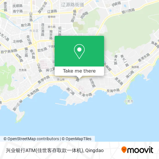 兴业银行ATM(佳世客存取款一体机) map