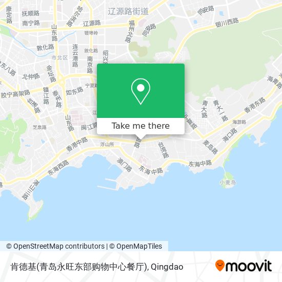肯德基(青岛永旺东部购物中心餐厅) map