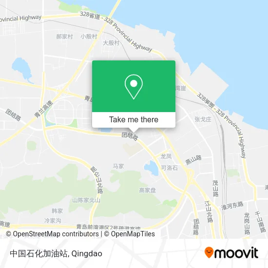 中国石化加油站 map