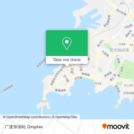 广捷加油站 map