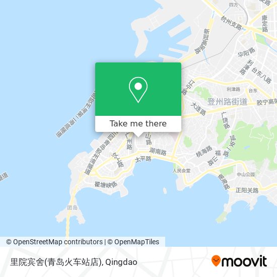 里院宾舍(青岛火车站店) map