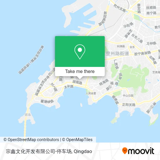 宗鑫文化开发有限公司-停车场 map