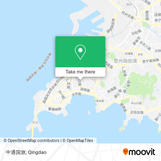 中通国旅 map