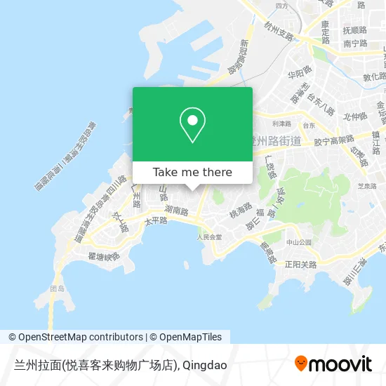 兰州拉面(悦喜客来购物广场店) map