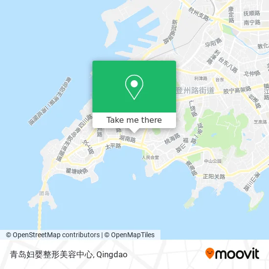 青岛妇婴整形美容中心 map