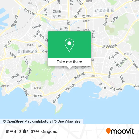 青岛汇众青年旅舍 map