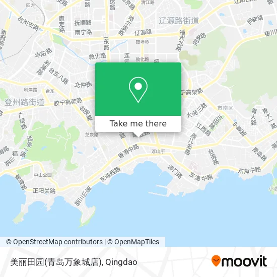 美丽田园(青岛万象城店) map