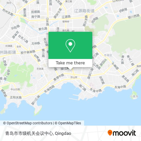 青岛市市级机关会议中心 map