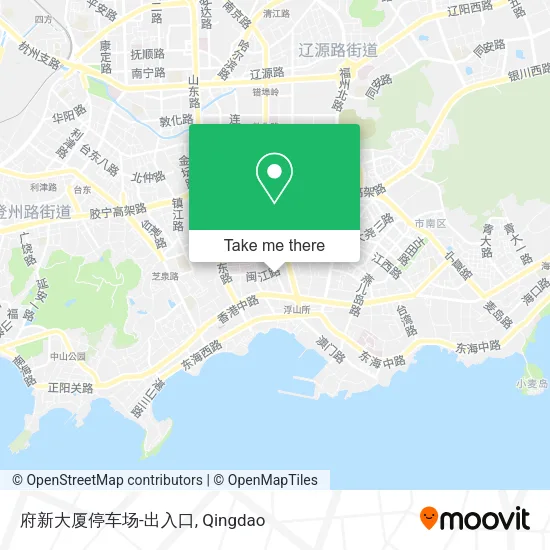 府新大厦停车场-出入口 map