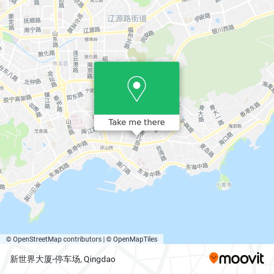 新世界大厦-停车场 map