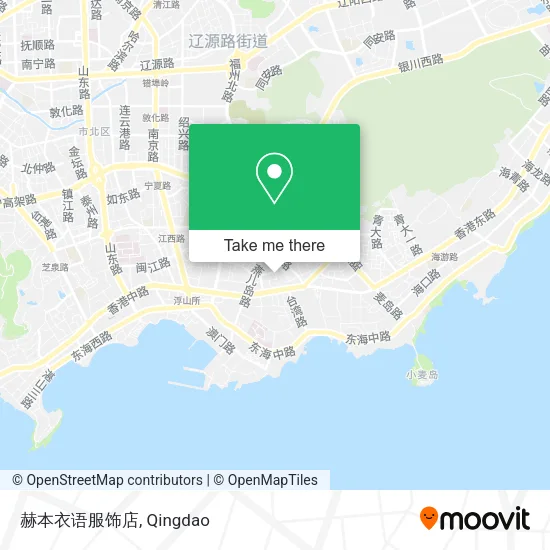赫本衣语服饰店 map
