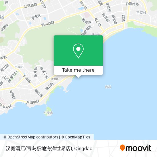 汉庭酒店(青岛极地海洋世界店) map
