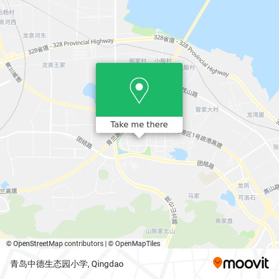 青岛中德生态园小学 map