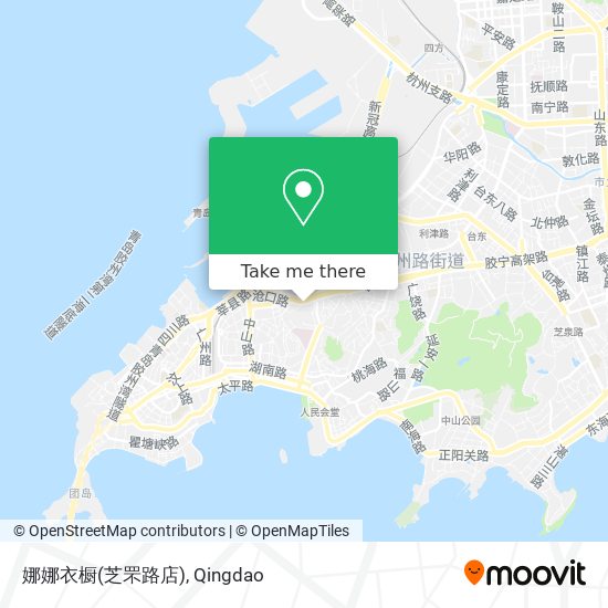 娜娜衣橱(芝罘路店) map