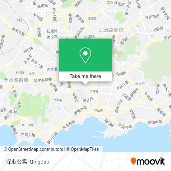 深业公寓 map
