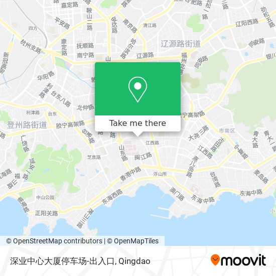 深业中心大厦停车场-出入口 map